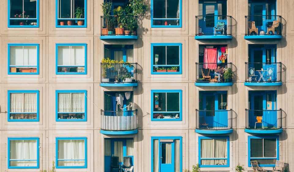 apartments, architecture, balconies, building, facade, house, windows, exterior, building exterior, apartment complex, glass windows, apartments, building, building, house, house, house, house, house