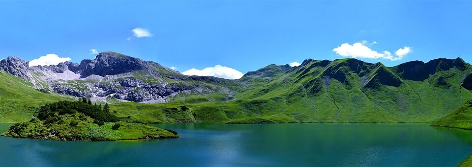 schrecksee, mountain lake, allgäu, alps, lake, water, allgäu alps, nature, hike, heaven, outdoor, freedom, meadow, summer, high valley, island, lake, nature, nature, nature, nature, nature