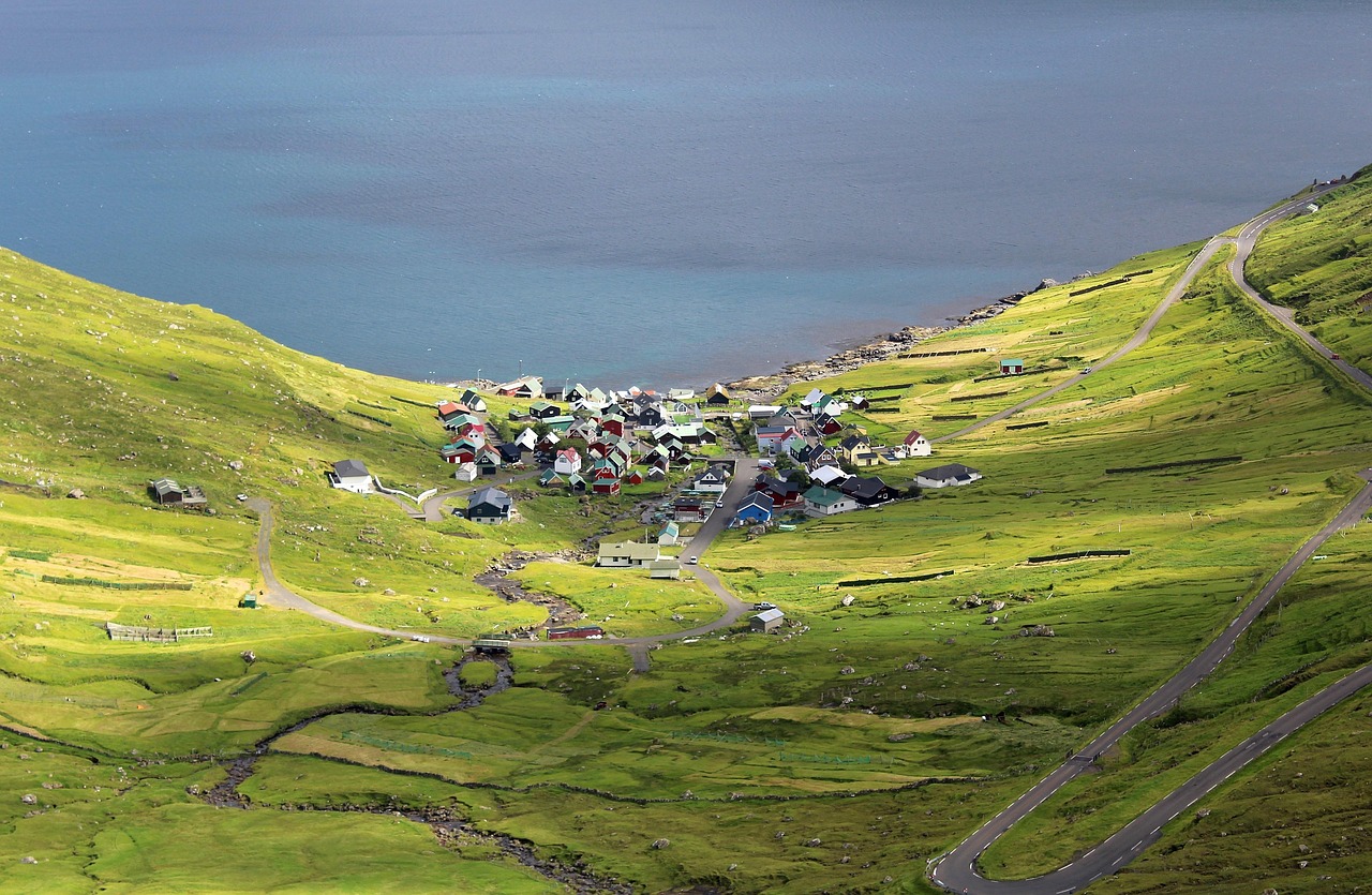 funningur, built, faroese settlement, eysturoy, faroe islands, faroe islands, faroe islands, faroe islands, faroe islands, faroe islands